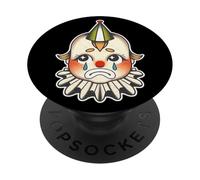 Kewpie Baby - Clown vintage che piange triste PopSockets PopGrip Adesivo