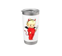 Kewpie Baby Devil Cute Bicchiere termico in acciaio inox doppia parete
