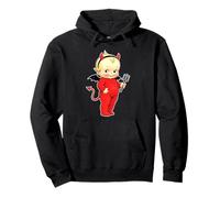 Kewpie Baby Devil Cute Felpa con Cappuccio