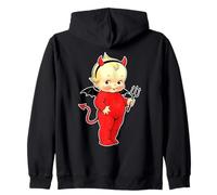 Kewpie Baby Devil Cute Felpa con Cappuccio