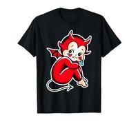 Kewpie Baby Devil Piange Demone Triste Maglietta