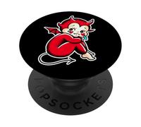 Kewpie Baby Devil piange demone triste PopSockets PopGrip Adesivo