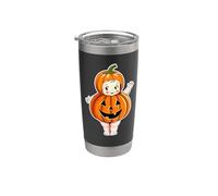 Kewpie Baby Pumpkin Chibi Bicchiere termico in acciaio inox doppia parete