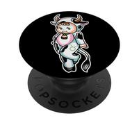 Kewpie Baby Taurus Zodiac Toro Mucca PopSockets PopGrip Adesivo