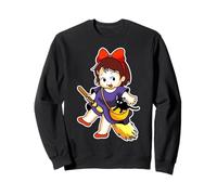 Kewpie Baby Witch Cat Nero Felpa