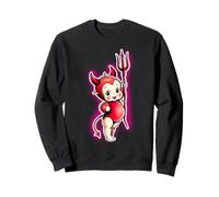 Kewpie - Costume da diavoletto per Bambina Felpa