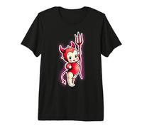 Kewpie - Costume da diavoletto per Bambina Maglietta Premium