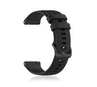 KEWUF 1Pack Watch Band Compatibile con Garmin Forerunner 255S/255S Music/Vivoactive 4S/Venu 2S/Vivomove 3S, 18 mm Traspirante Braccialetto di Ricambio in Silicone Morbido