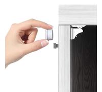 KEWUF 4 Serrature + 1 Chiavi, blocca cassetti per bambini, chiudi cassetti bambini, Chiusura Magnetica per Cassetti & Ante, Blocco di Sicurezza Magnetico per Bambini, Chiusura Autoadesiva per Mobili