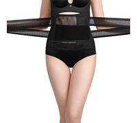 KEWUF Cintura addominale dopo la nascita, Pancera post parto, Cintura addominale da donna, Postpartum Belly Wrap, Cintura per la riabilitazione post-parto, Adatta per sostenere l'addome inferiore nero