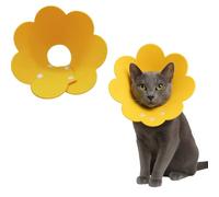 KEWUF Collari Protettivi per Gatto, Collare Protettivo Gatto Antileccamento, Collare di Recupero per Gatto, collare elisabettiano gatto, Collare a Cono per Gatti con Collo Regolabile, Anti-Morso - M