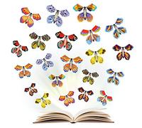 KEWUZY Magico Volante Farfalla, 20 Pezzi Magic Flying Butterfly, Volante Farfalla Sorpresa, Farfalle Trucchi Magici per Regali a Compleanno, Carte, Sorpresa