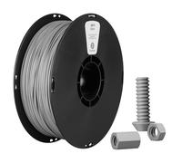 Kexcelled Filamento ABS grigio da 1,75 mm, per stampante 3D, bobina da 1 kg, eccellenti prestazioni complete +/- 0,03 mm, adatto alla maggior parte delle stampanti FDM
