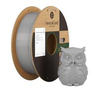 kexcelled PETG HS Filamento per Stampa 3D 1,75mm +/- 0,03mm, Alta Velocità, Resistenza Chimica e alle Basse Temperature, Bobina da 1kg (2,2lbs), Grigio