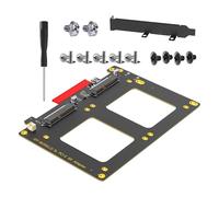 KEXIAO 2 schede adattatore da SFF8639 a PCIe 8X per archiviazione ad alta velocità
