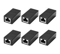 KEXIAO Accoppiatore RJ45 Gigabit Ethernet Extender Adapter Supporta Cat7 Cat6 Cat5e Cat5 Cavo per Home Office Networking Expansion