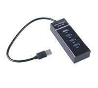 KEXIAO Ad alta velocità 4 porte USB3.0 Hub Multiport Adattatore Espansione per Computer Portatile Multi Splitter Ad Alta Resistenza USB2.0 HUB