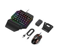 KEXIAO Adattatore per mouse Gamepad Controller mobile Tastiera da gioco Mouse Converter per adattatore di gioco mobile