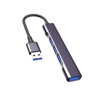 KEXIAO Adattatore USB C/USB 4 porte USB Splitter esteso 3xUSB2.0+1xUSB3.0 Adattatore per PC Tastiere Laptop Mouse Computer