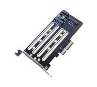 KEXIAO Add On Cards Solid States Disk to PCIe4.0 Solid States Adattatore disco con staffa Adattatore PCIE Stati solidi Espansione disco