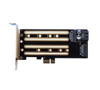 KEXIAO Add On Cards Solid States Disk to PCIe4.0 Solid States Adattatore disco con staffa Adattatore PCIE Disco a stati solidi