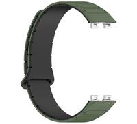 KEXIAO Cinghie magnetiche in silicone comode cinghie da polso morbide cinturini per smartwatch accessori adatti per orologio 10/9/8, Verde, 99mm
