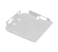 KEXIAO Custodia protettiva trasparente per console 2DS resistente ai graffi e alla polvere, aperture precise e superfici facili