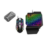 KEXIAO Mouse Tastiera Convertitore Cavo di Connessione Controller di Gioco Adattatore Video Game Converter per Mobile Game