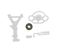 KEXIAO Ruota da gioco per Gamepad Controller Joystick Mobile Volante di Ricambio Volante Gioco