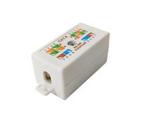 KEXIAO Scatola di giunzione RJ45 Cat6 Inline Punching Down Coupler Joiner per cavo di rete Ethernet Cat6 Collegamento cavo Ethernet