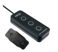 KEXIAO Tastiera a 1 chiave/3 tasti con tastiera Braille USB Macro Programmazione Tastiera di connessione USB per lavorare e giocare