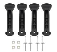 KEXIAO Worldwide Snowmobile Neighborhood Hook Set con pannello per una facile installazione e una maggiore sicurezza