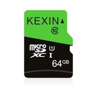 KEXIN 64GB Micro SD Scheda MicroSDHC 80MB/s Classe 10 UHS-1 TF Card C10 U1 | C10, U1Micro SD Card TF Card per Telefono, Videocamera, Switch, Gopro, Tablet