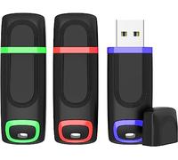 KEXIN Chiavetta USB 3.0 256 GB, 3 Pezzi Chiavette USB 256GB, Pennetta 256GB con Indicatore LED per PC, Auto