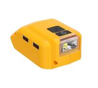 KEXOTRACB Battery Power Converters Power Source Adapter Portable Battery Converter Generator with 2 USB Outlet And 1 DC Port for Outdoor