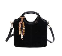 Kexpery Borsa a tracolla con borse a tracolla Pendenti Borse a spalla Borse per le donne Lavoro Traversaggio Incontri, Nero , 190.00x100.00x370.00mm