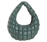 Kexpery Borsa da donna Hobo Imbottita Multiuso Morbido Borsa Leggero Giù Borsa Trapuntata Tote Borsa Ragazza Elegante Borsa, verde