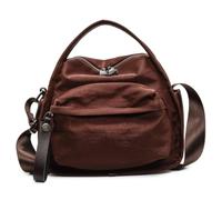 Kexpery Borsa imbracatura leggera di capacità Borsa crossbody casual chiusura a mano oxford borsa, marrone
