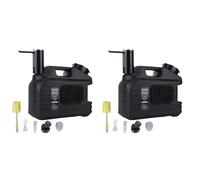 Kexpery Contenitore per acqua da campeggio 13L con rubinetto impermeabile e pompa portatile per escursioni campeggio e uso domestico