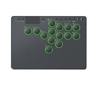 Kexpery Controller Arcade senza Leva 14 Tasti RGB per Console PC Supporta Cambiamento a Caldo per Switch PS4