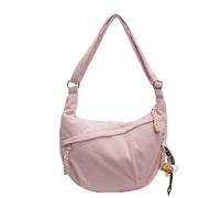 Kexpery Elegante borsa a sfera da donna borsa a tracolla di moda multi-capricci borsa a tracolla mezzaluna corpo aderente Borsa sacrale singola, Rosa