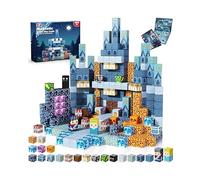 Kexpery Gioco di blocchi magnetici castello 3D giocattoli educativi per lo sviluppo sensoriale e creativo per bambini