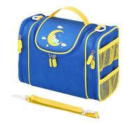 Kexpery Little Tikes - Custodia da trasporto per Dream Machine Books Starter, impermeabile, con manico e tracolla, Giallo blu, Cucitura