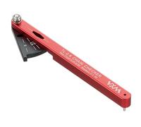 Kexpery Misuratore multifunzionale per catene in lega di alluminio MTB Indicatore di usura della catena Misuratore Links Checker per Mountain Road Bike