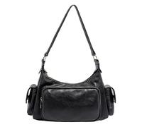 Kexpery Picca in pelle Stile vintage per donne Spaziosa borsa alla moda per gite e viaggi
