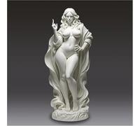 Kexpery Rebellion Witch Figurine Sculpture Decorazione per la casa Stile unico Stile divertente