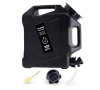 Kexpery - Secchio portatile per acqua d'emergenza da 12 L con rubinetto, secchio per acqua potabile, grande capacità, distributore d'acqua per veicolo, auto, campeggio all'aperto (nero)