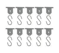 Kexpery Set di 10 Ganci S for i Ganci for la della Festa 'Illuminazione Esterno e Accessori Interni
