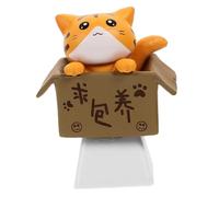 Key Caps Gatto in Scatola di Cartone R4 Profilo Pbt Arancia