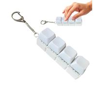 Key Click Fidget - Strumento portatile compatto per lo stress, gadget da tastiera per la pressione di pulsanti, accessorio sensoriale per il tocco delle dita, dispositivo a per ridurre l'ansia |